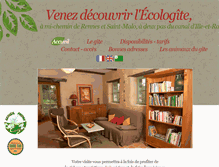 Tablet Screenshot of ecologite-bretagne.fr